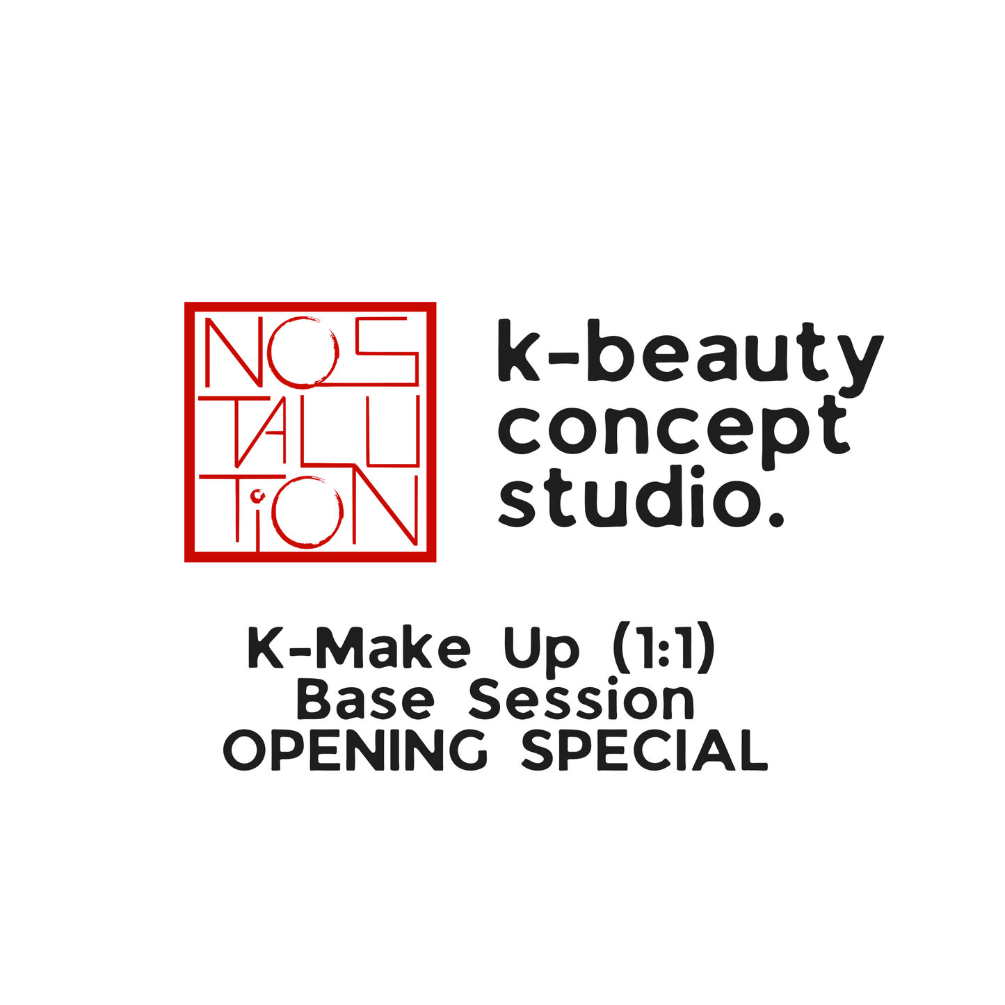 K-Make Up Gutschein (1:1) Basic Session (OPENING SPECIAL)