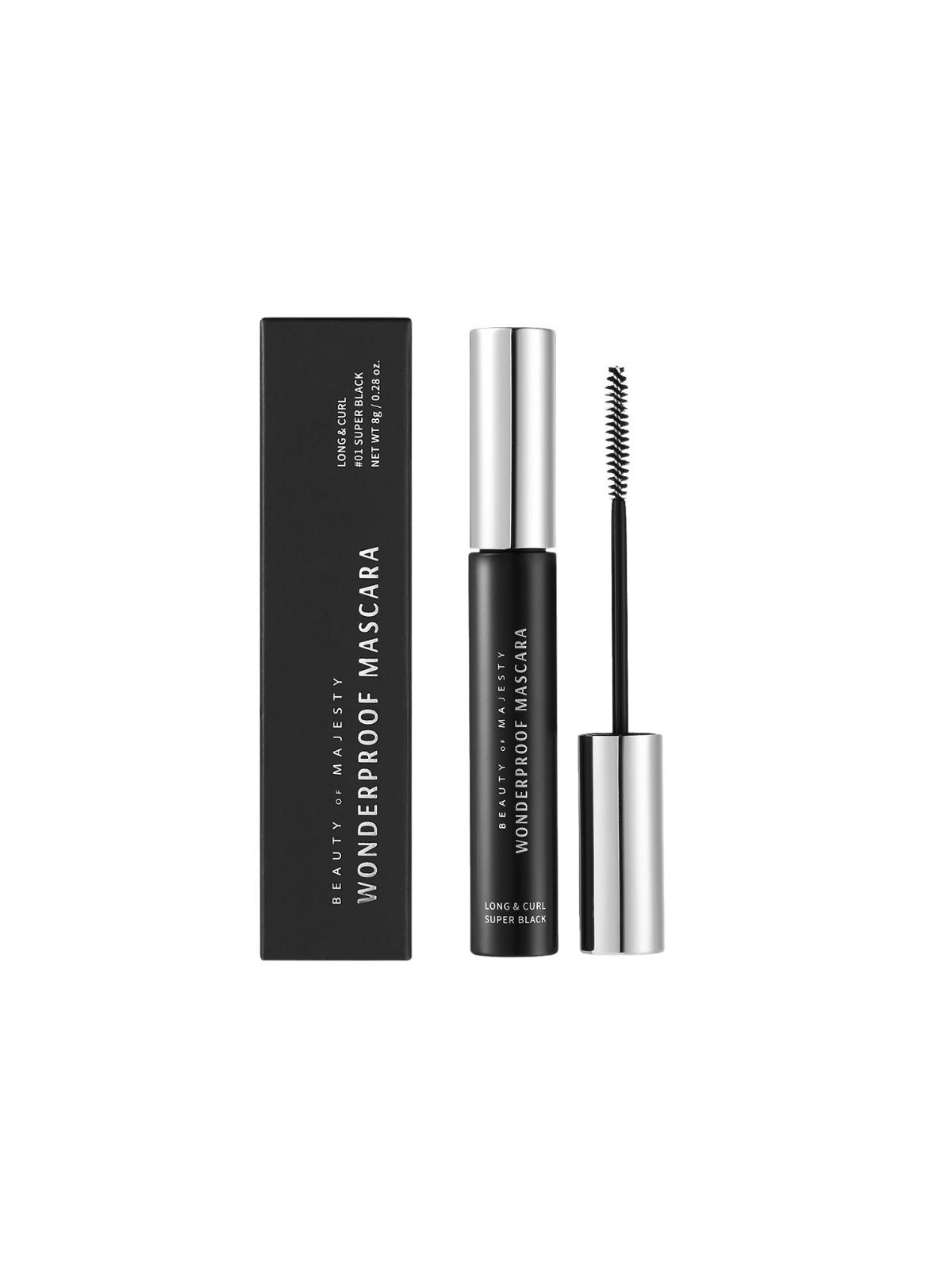 B.O.M Wonderproof Mascara Long & Curl (black)