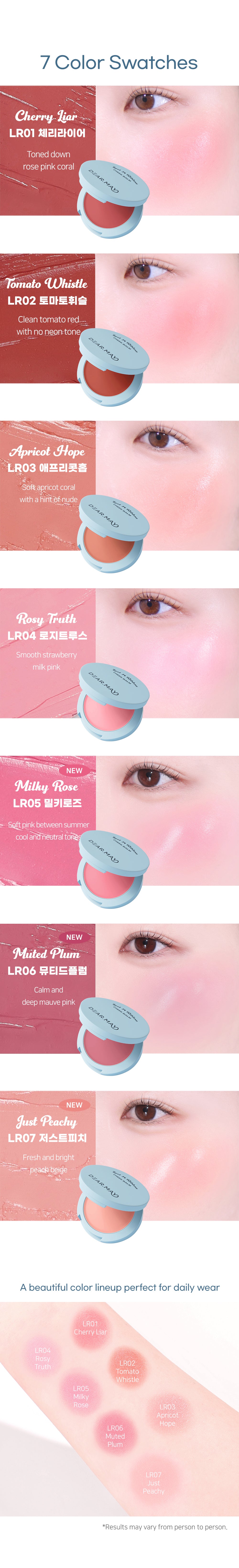DEARMAY Lost Ribbon Cheek Balm 03 (Apricot Hope)